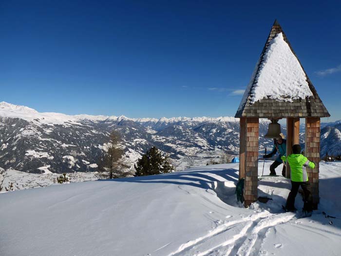 schon der Blick vom „Campanile“ der Hütte auf den Lienzer Talkessel ist atemberaubend