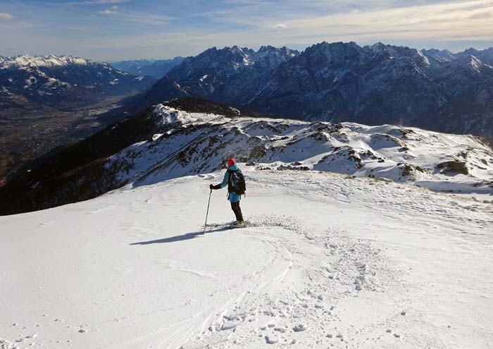 Schneemangel in Talnähe, aber keine schlechten Verhältnisse in der Höhe