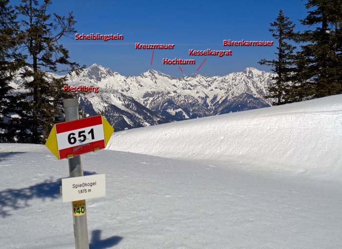 ... auf den Spießkogel