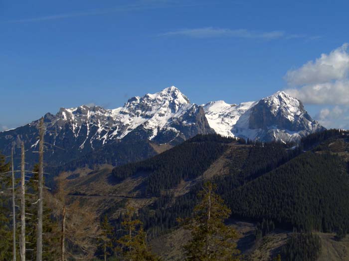 im Norden Hochkogel und Kaiserschild