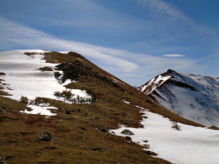 als Nächstes werden Hinkareck und Speikkogel überschritten