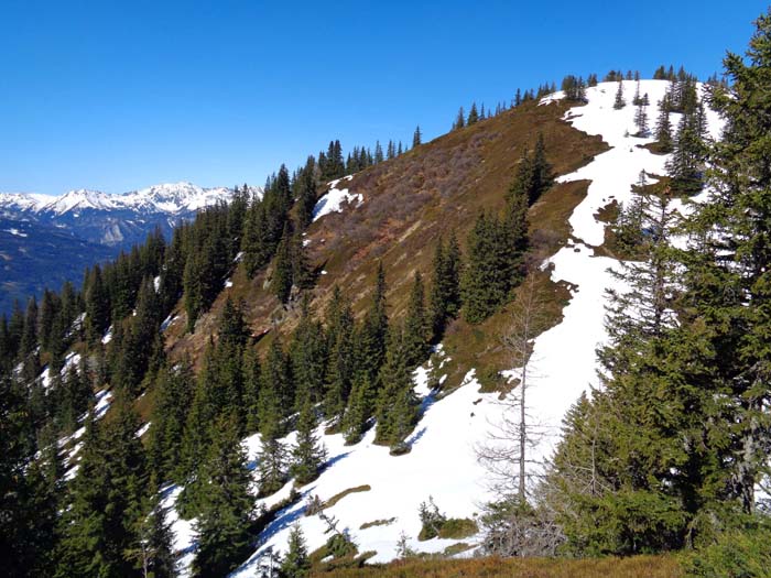 ... ins Brunntörl mit dem gleichnamigen Kogel