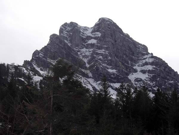 der burgartige Rosskogel von NO