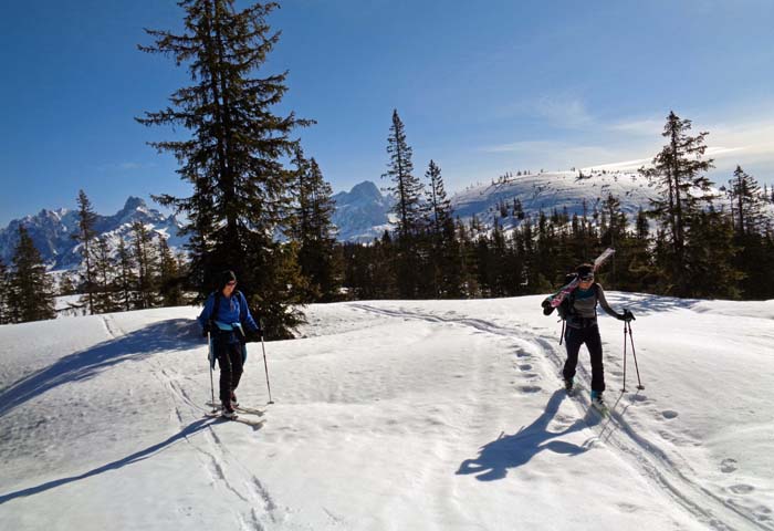 Rückblick auf Gerzkopf, Torstein und Gosaukamm