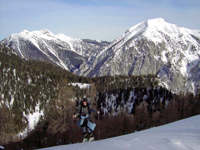 Aufstieg zum Halterkogel