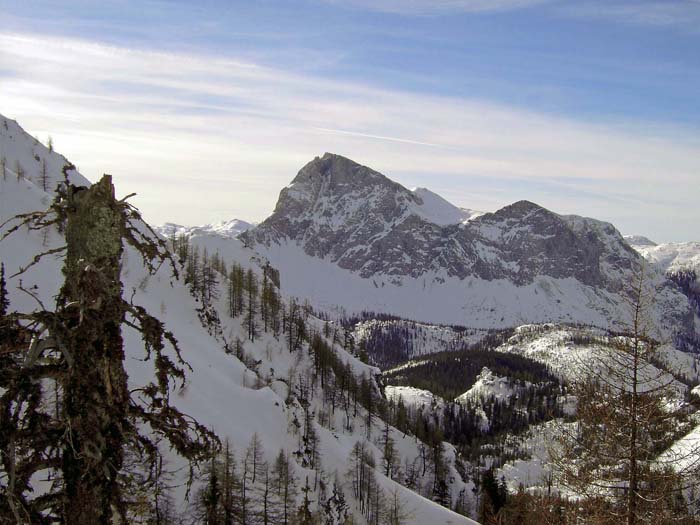 Halterkogel gegen Brandstein