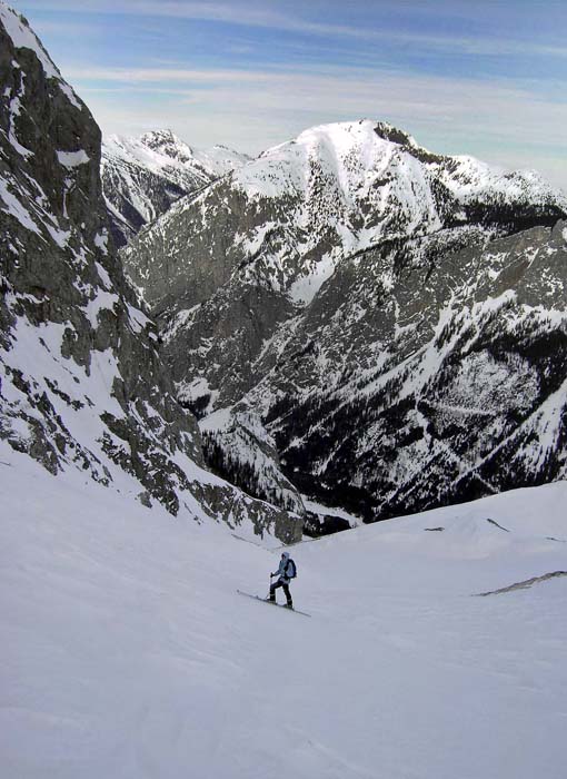 ... in die Lang-Eibel-Schlucht