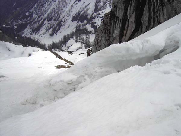 ...die sich mithilfe eines Schneemauls stemmend überlisten lässt