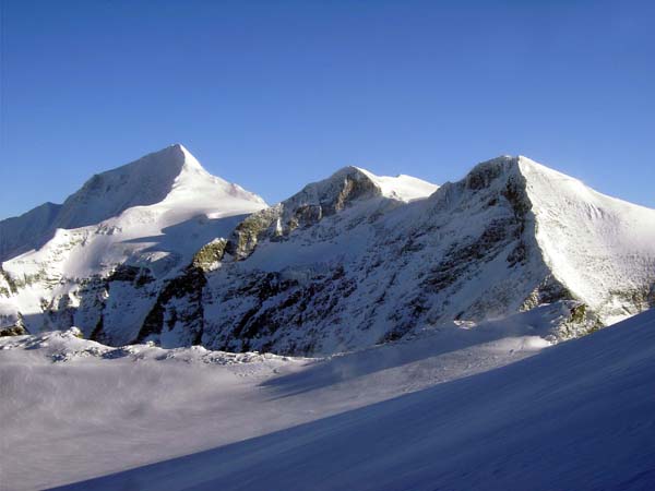 ... und gegen OSO (Wiesbachhorn)