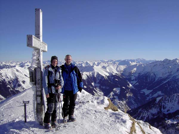 am Gipfel des Imbachhorn, Blickrichtung Osten