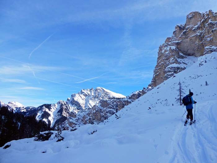 Rückblick gegen O zum Dürrenstein