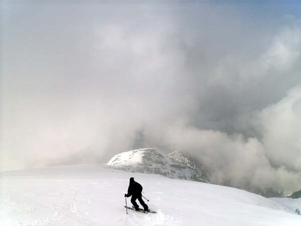 Abfahrt zum Karlkogel