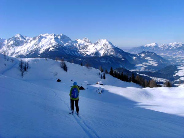 Loseggalm mit Tennengebirge