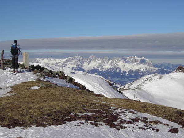 Schellenberg gegen NW (Wilder Kaiser)