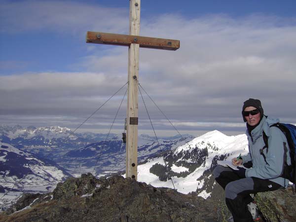 Kuhkaser gegen NW (Kitzbühel, Wilder Kaiser)