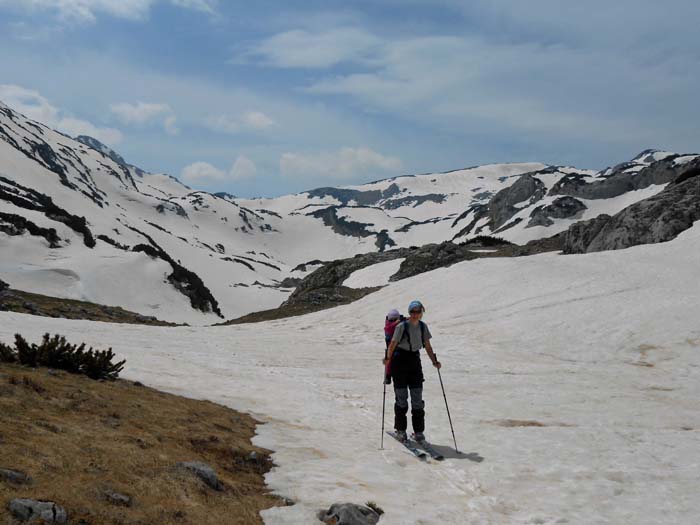 Ulli und Ronja am Hochflächenrand