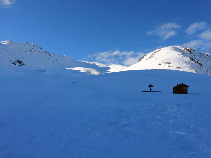 und weiter geht's zum Reisachkogel; im Bereich der Gritschlacke auf 2300 m