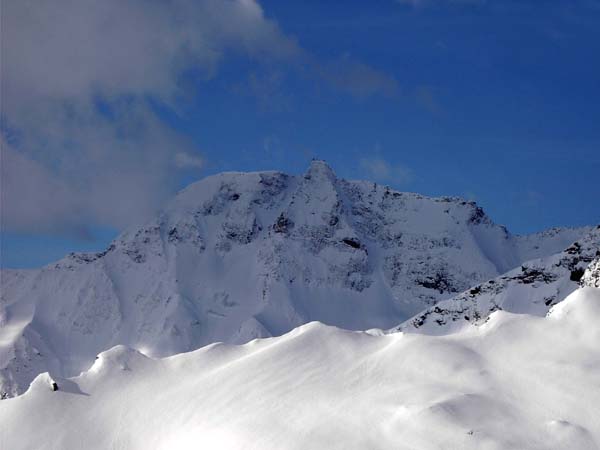 Ritterkopf Ostgrat gegen Sonnblick