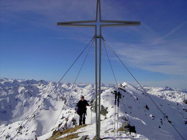 am Östl. Salzachgeier, Blick nach W