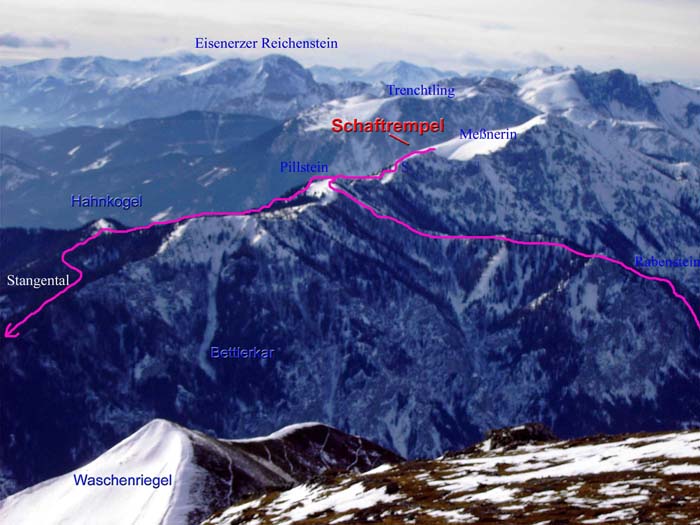 Schaftrempel mit unserer Hinterwäldlerroute aus ONO