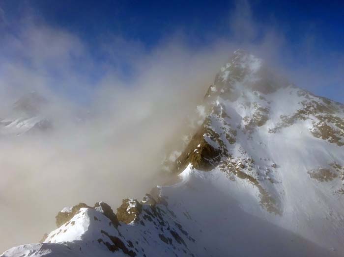 der nächste Vorhang über der Raudenspitze ...