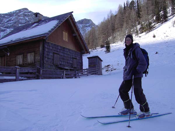 Lasörnhütte gegen Glockenwand