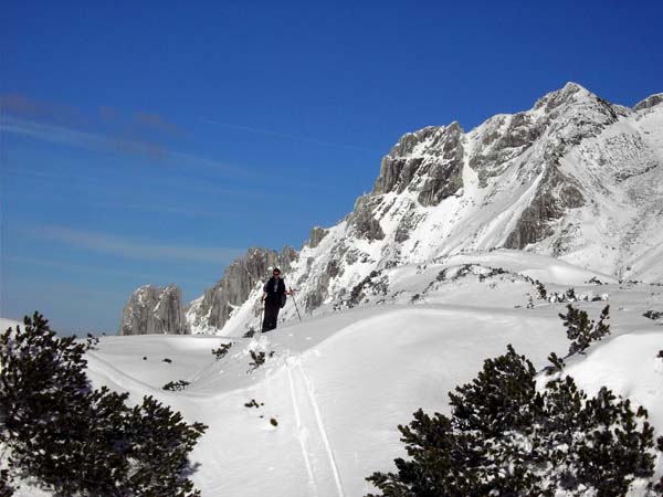 Rottalsattel gegen O (Schneeberg)