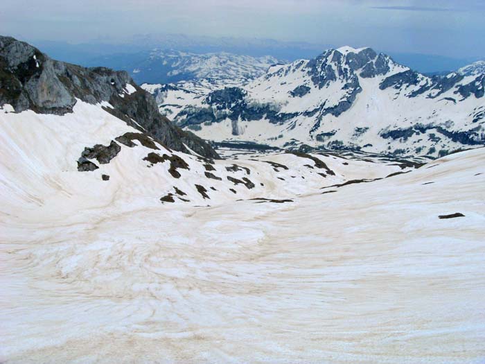 endlose Schwünge im flachen Großen Lomnidokar