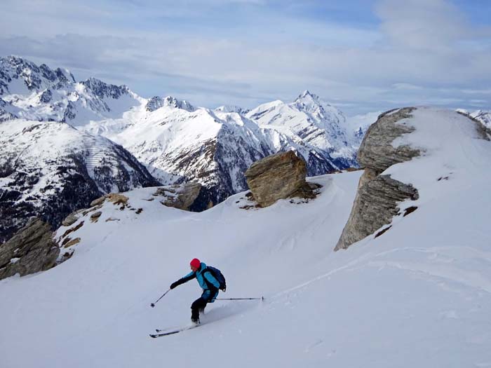 malerische Blicke zum Glockner