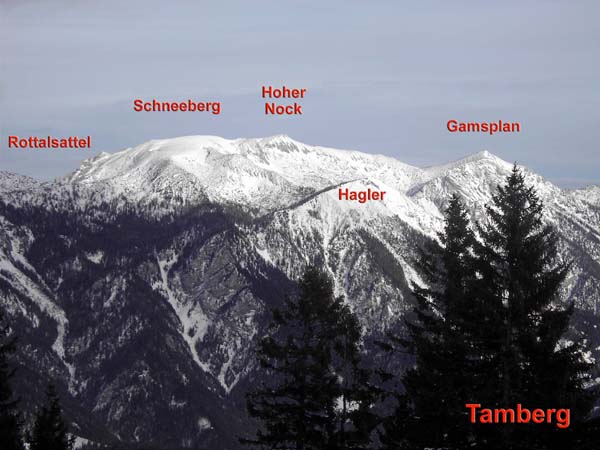 auf der anderen Seite des Garstnertales das zentrale Sengsengebirge