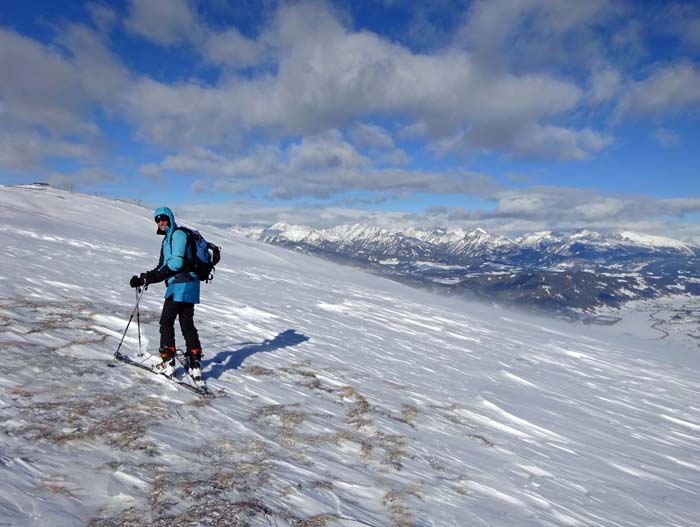 im Nordosten die Schladminger Tauern vom Preber (rechts) bis zum Gurpitscheck