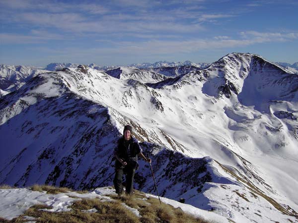 Toblacher Hochhorn gegen Gaishörndl und Pfannhorn