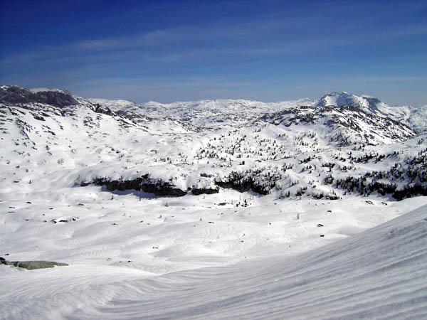 Hochbrett gegen SO (Zentralplateau)