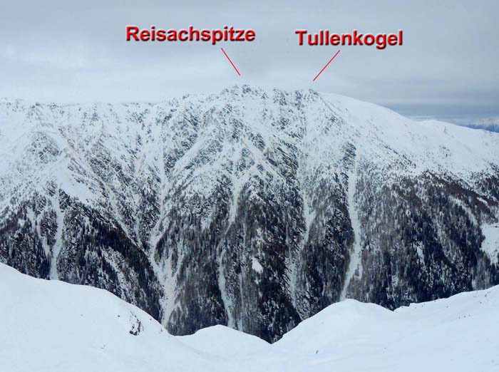 ein Schlechtwetterbild vom Rieder Gampen westl. gegenüber