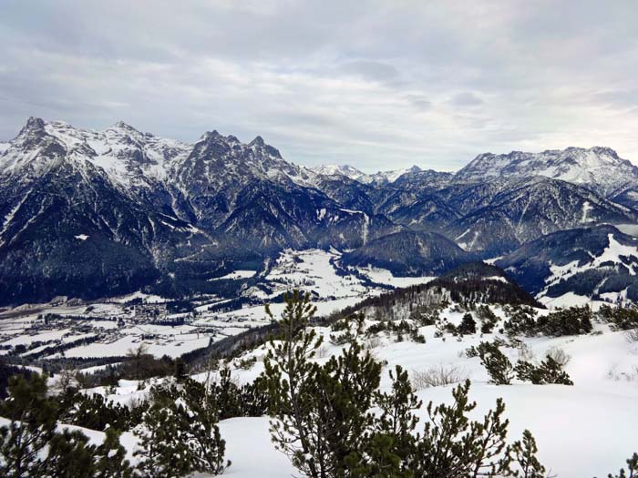 nach der anderen Seite Loferer und Leoganger Steinberge