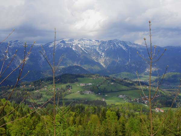 Blick übers Garstnertal aufs Sengsengebirge