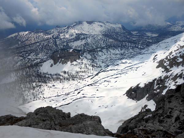 das Eiserne Bergl und der Angerkogel im SSW